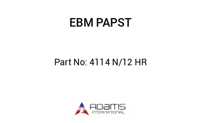 4114 N/12 HR 4114 N/12 HR